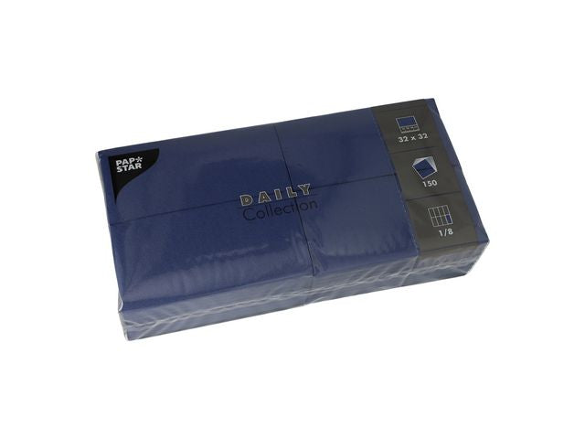 Napkin DAILY 2L 32cm 1/8br blue (150)