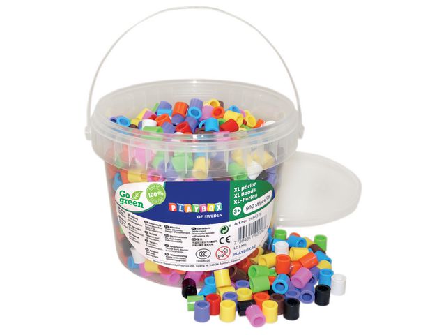 Beads PLAYBOX XL 10 colors mix (900)