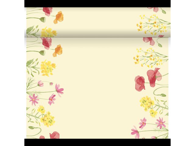 Envelope runner DUNICEL 0.4x24m Poppy field