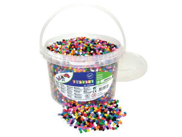 Beads PLAYBOX 10 colors mix (20,000)