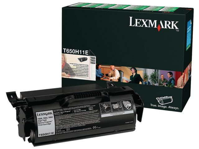 Toner LEXMARK 0T650H11E 25K sort