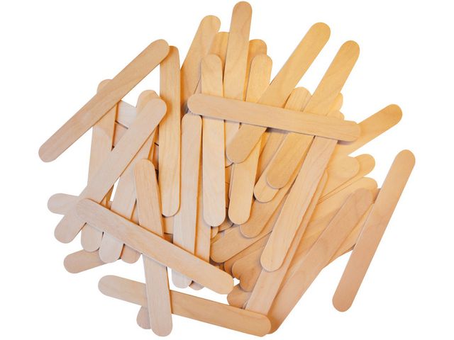 Popsicle sticks 150x18mm (100)