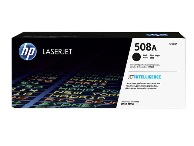 Toner HP 508A CF360A 6K sort