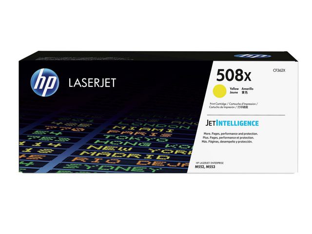 Toner HP 508X CF362X 9.5K gul