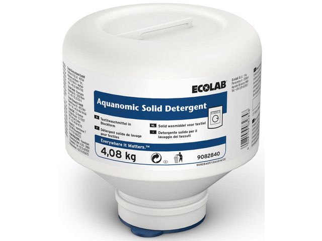 Tøyvask Aquanomic Solid Detergent 4,08kg