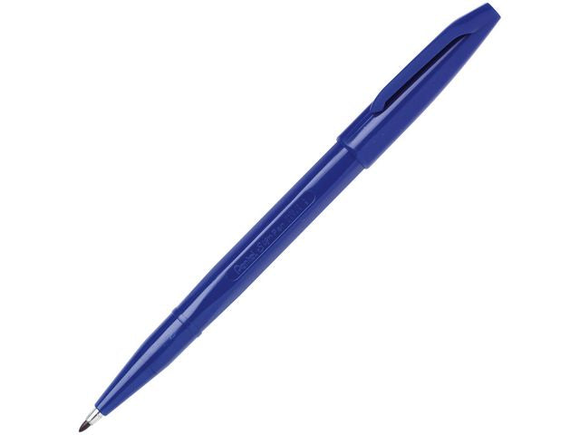 Fiberpenn PENTEL S520 sign pen blå