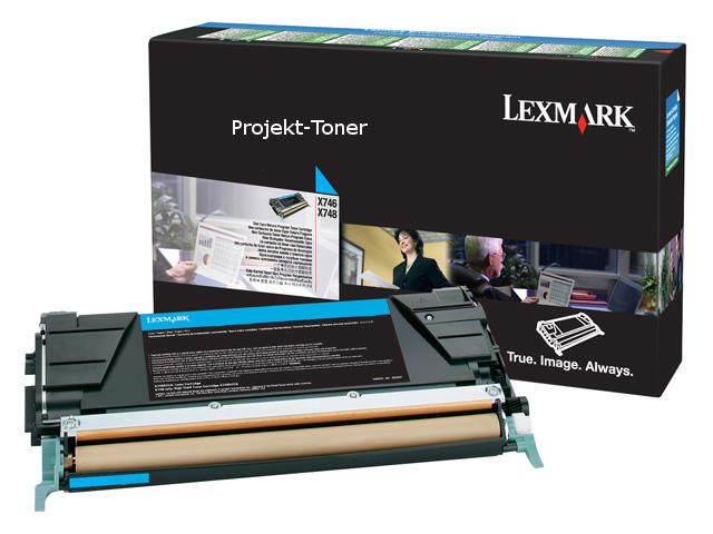 Toner LEXMARK CC X746A3CG 7K blå