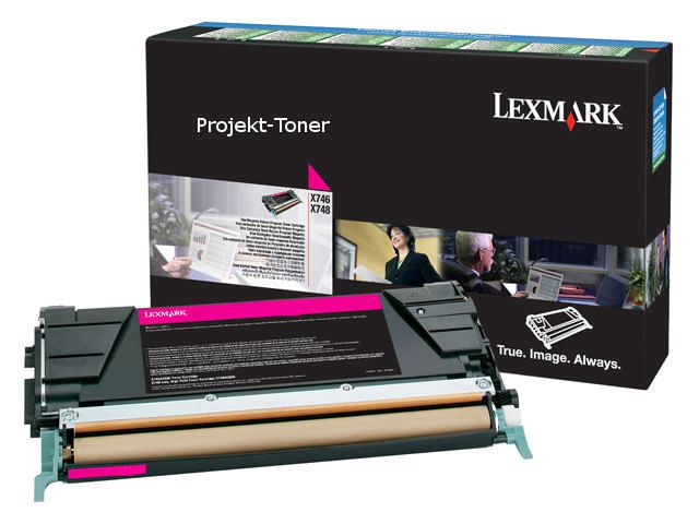 Toner LEXMARK CC X746A3MG 7K rød