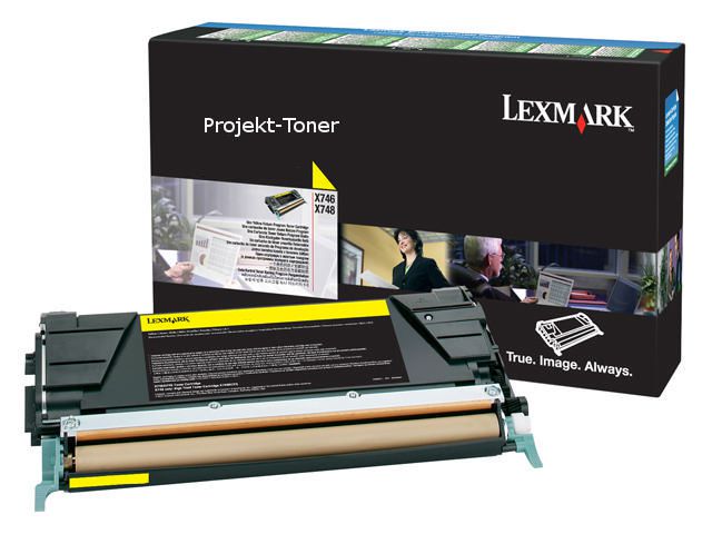 Toner LEXMARK CC X746A3YG 7K gul