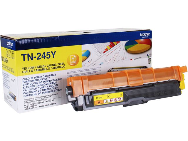 Toner BROTHER TN245Y 2.2K gul