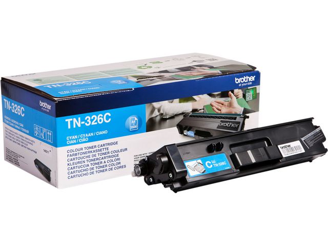 Toner BROTHER TN326C high capacity blå