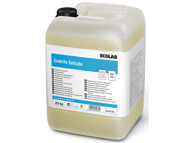 Laundry detergent ECOLAB Ecobrite Delicate 20 kg