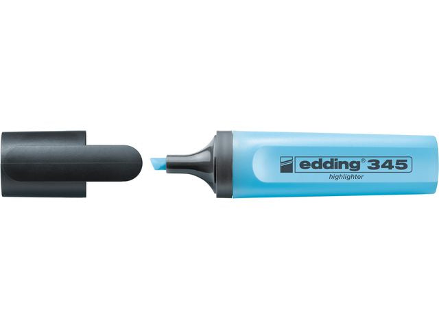 Text markers EDDING 345 blue