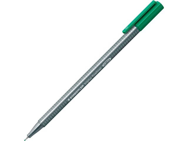 Fiberpenn STAEDTLER Triplus 0,3mm grønn