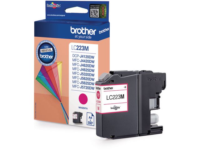 Blekk BROTHER LC223M magenta