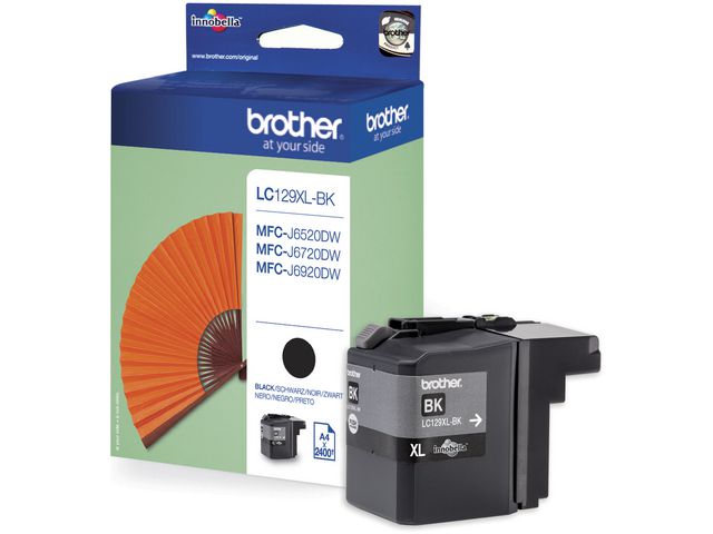 Blekk BROTHER LC129XLBK sort