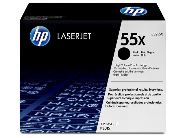 Toner HP CE255X 12.5K sort