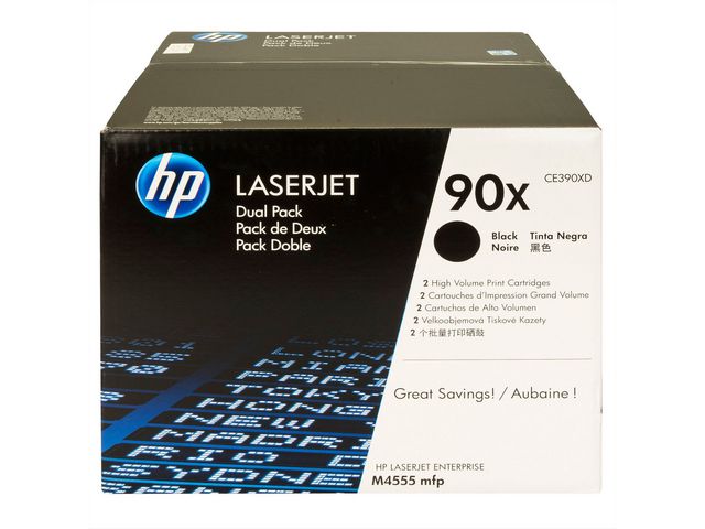 Toner HP CE390XD 90X 24K sort (2)