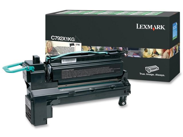 Toner LEXMARK C792X1KG 20K sort