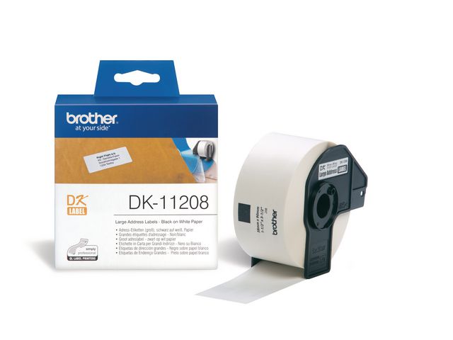 Etikett BROTHER DK-11208 ad 38x90mm(400)