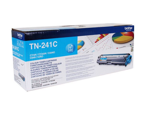 Toner BROTHER TN241C 1.4K blå