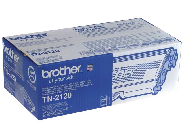 Toner BROTHER TN2120 2.6K sort