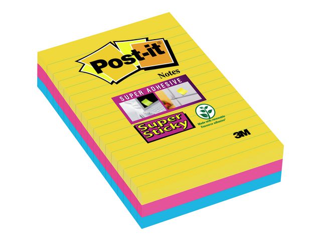 Notepad POST-IT SSN 101x152lj Carn(3)