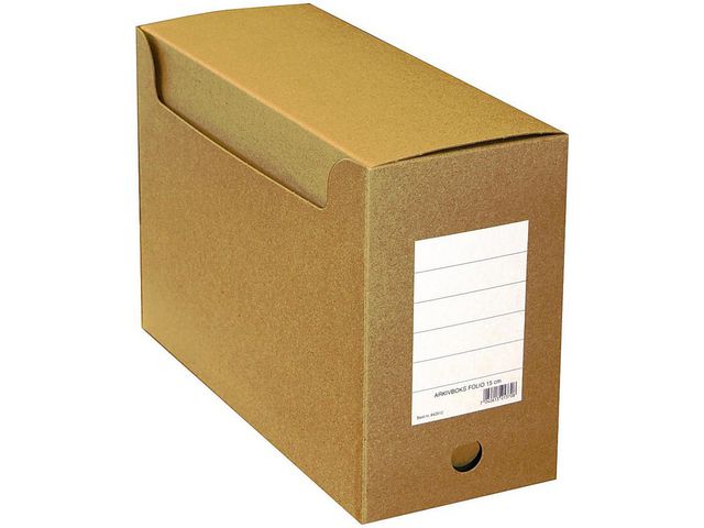 File box folio 24.5x10.5x37cm Mini cardboard