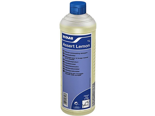 Oppvaskmiddel ECOLAB Assert Lemon 1L