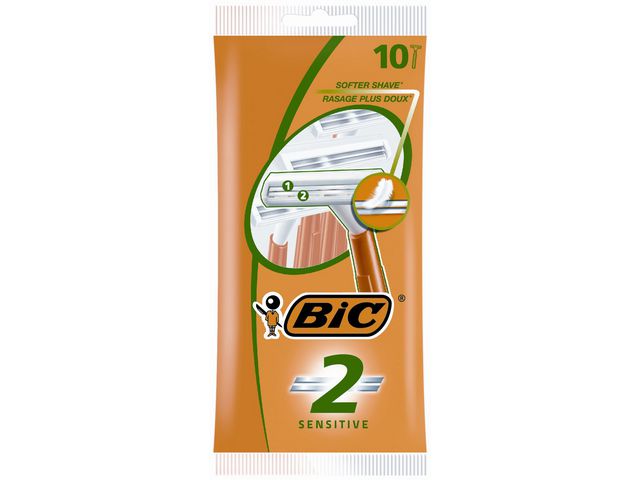 Barberhøvel BIC Sensitive 2-blad (10)