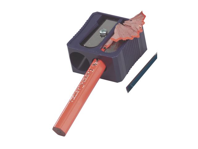 Double plastic pencil sharpener