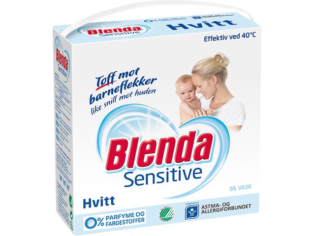 Laundry BLENDA Sensitive White, 4.3 kg