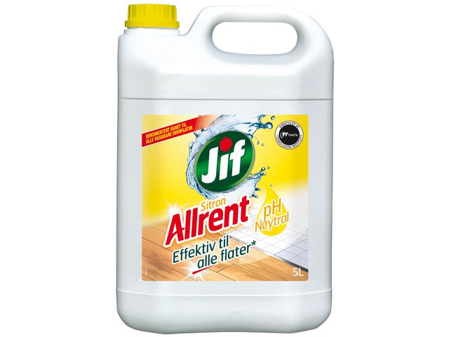 Allrengjøring JIF Allrent Sitron 5L