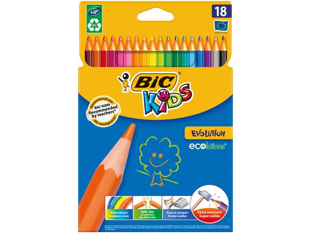 Fargeblyant BIC kids Evolution (18)