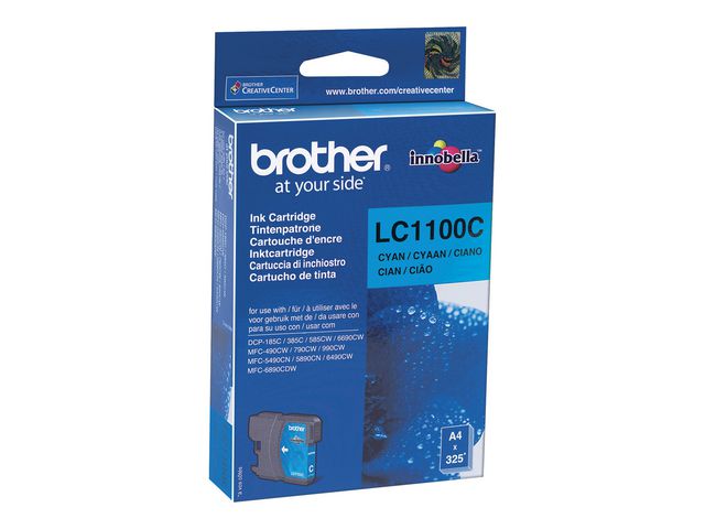 Blekk BROTHER LC1100C blå