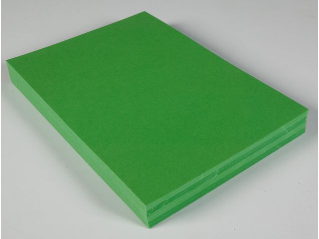 Decorative cardboard A4 220g green