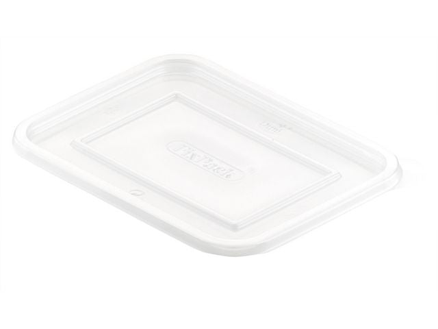 Lokk til plastbeger DUNI 14,6x11cm (50)