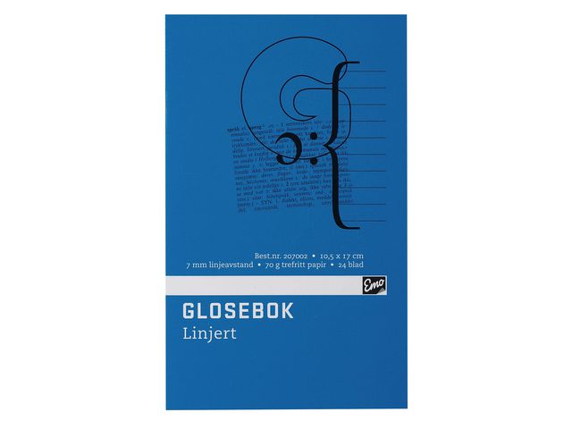 Glossary EMO 105x170mm 70g 24bl 7mm