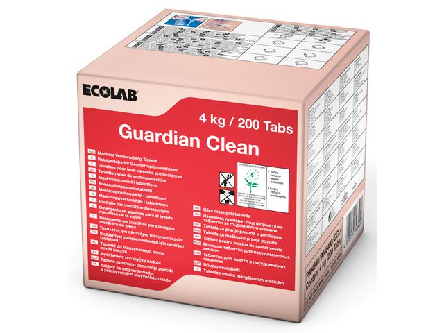 Maskinoppvask ECOLAB Guardian tabl. 4kg