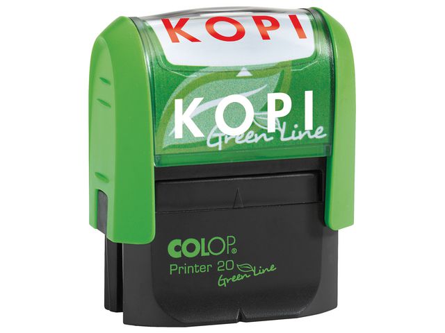 Stempel COLOP GL Printer 20/L kopi rød