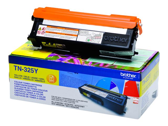 Toner BROTHER TN325Y 3.5K gul