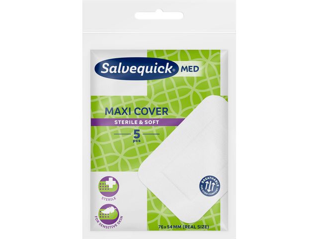 Plaster SALVEQUICK Maxi Cover 76x54mm(5)