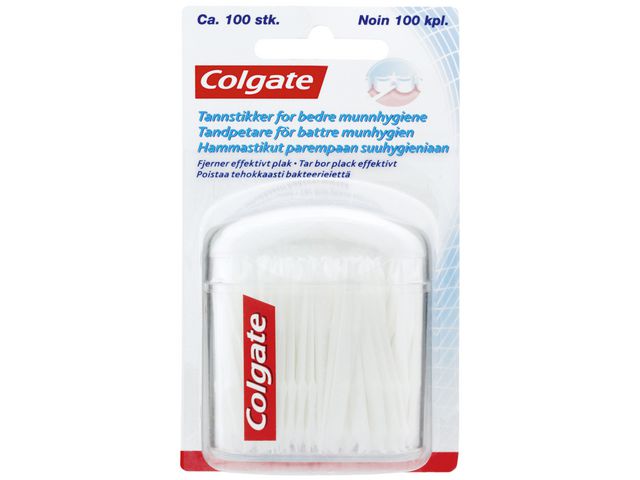 Toothpicks COLGATE plastic (100)