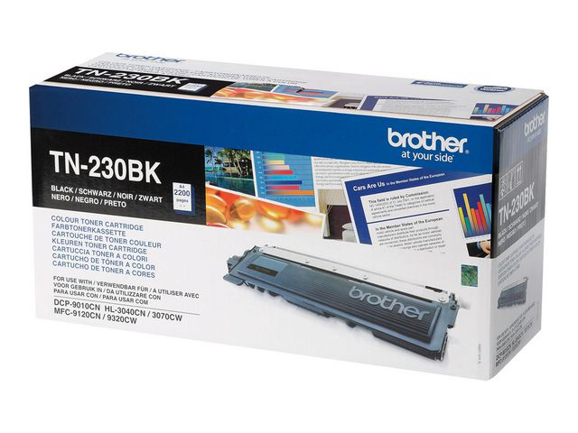 Toner BROTHER TN230BK 2.2K sort