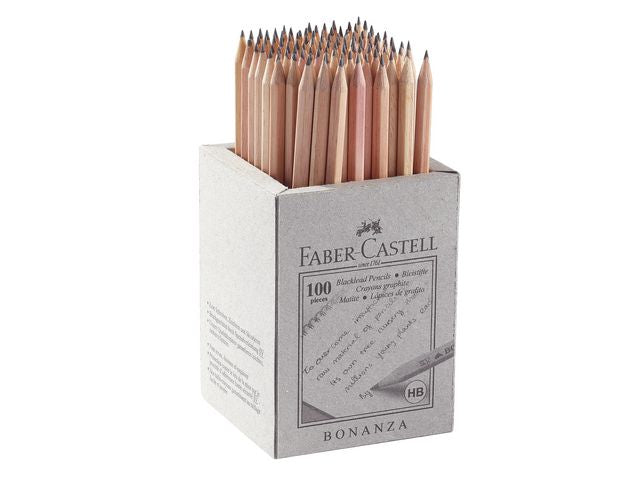 Blyant FABER-CASTELL HB upolert (100)