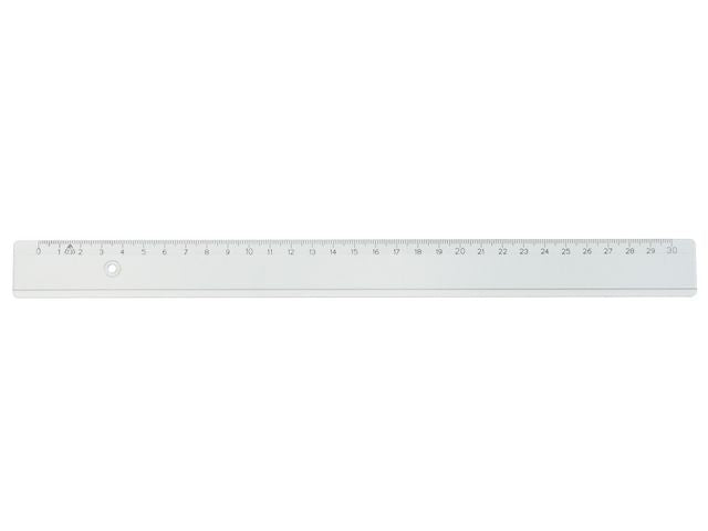 Linjal plast 20cm (10)