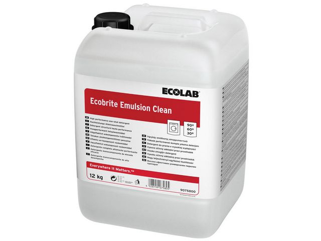 Tøyvask ECOLAB Ecobrite Emulsion 12kg