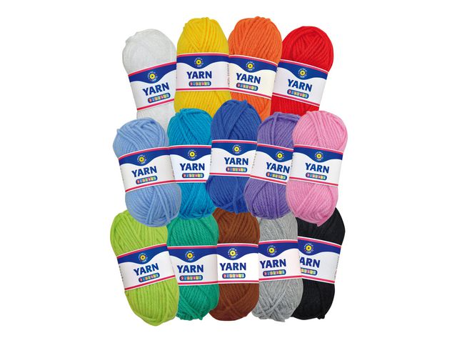 Yarn PLAYBOX acrylic 50g 50m ass (14)