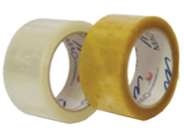 Packaging tape PP 50mmx66m clear