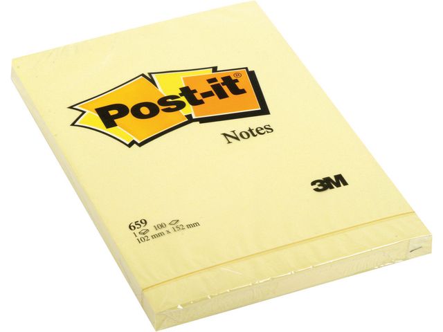 Notatblokk POST-IT 102x152 CY